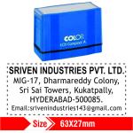 Colop Five Lines 63X27mm