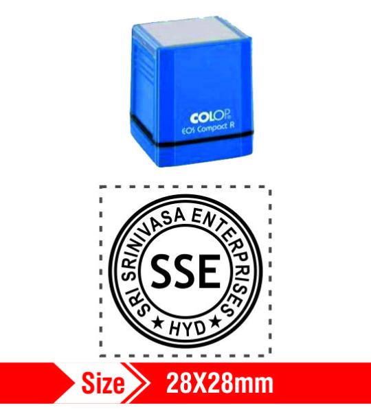 Colop Round 03 28X28mm