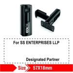 Colop Self ink Pocket Stamp 57x18mm 12