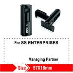 Colop Self ink Pocket Stamp 57x18mm 8