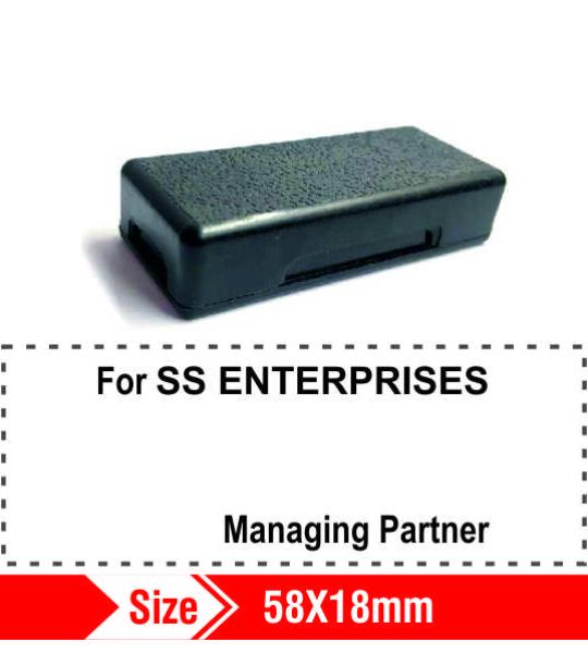 Dura Pocket Stamps 58x18mm 7