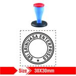 Nylon Rubber Stamp 30x30mm