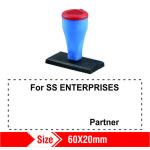 Nylon Rubber Stamp 60x20mm