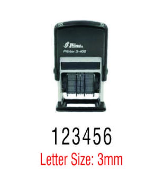 Shiny S-309 Number 3mm