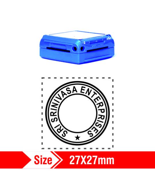 Trodat Pocket preink Stamps 27x27mm 13