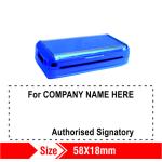 Trodat Pocket preink Stamps 58x18mm 10